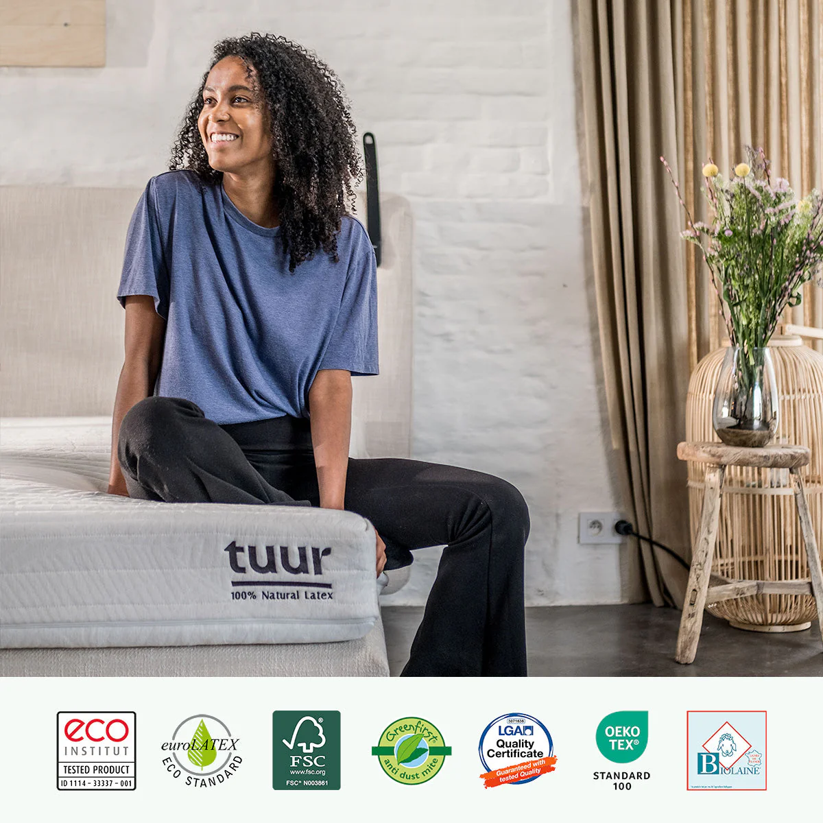Tuur® Original Matras - 100% Natural Latex - Image 2