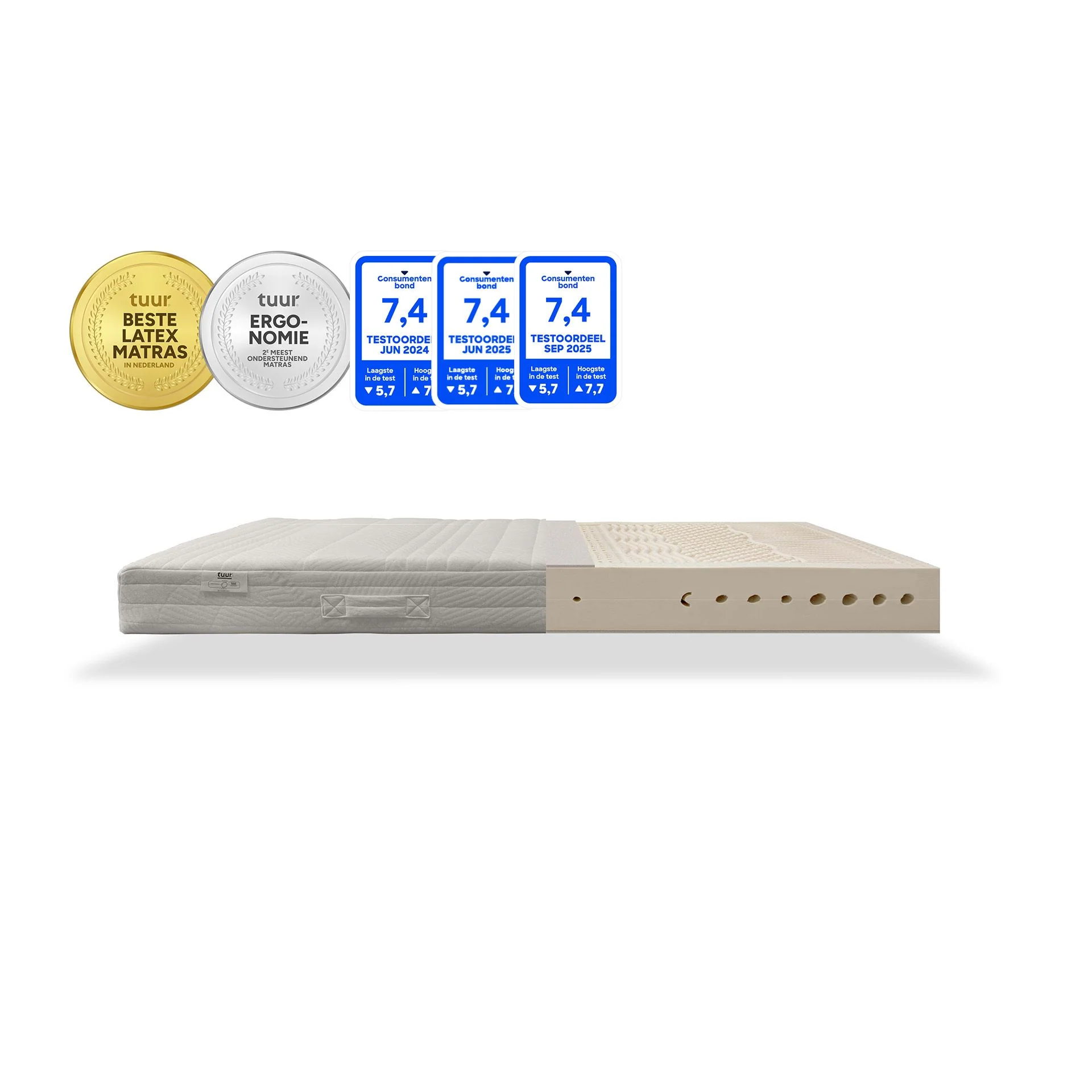 Tuur® Original Plus Mattress- 100% Natural Latex - Image 2