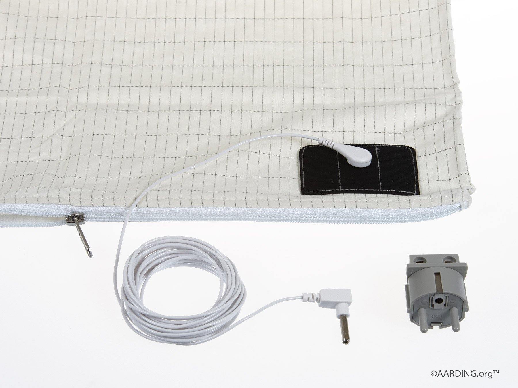 Grounding Recovery Bag with zipper, 100 x 210cm (40" x 83") (incl. cable 5m and adapter) - Image 4