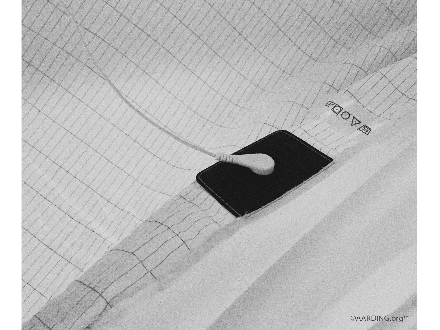 Set 2 Grounding Fitted Sheets 1 pers. + 2 Pillow Cases (incl. cables and adapters) - Image 4