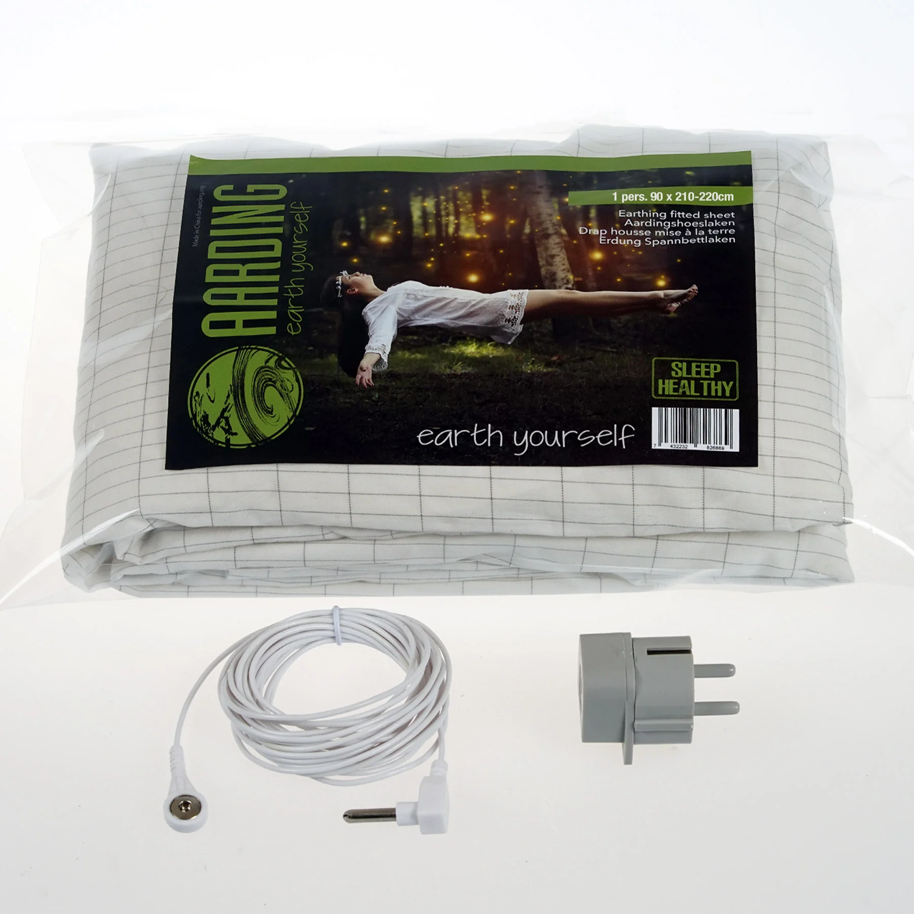 Grounding Fitted Sheet, Single (incl. cable 5m and adapter) - Image 4